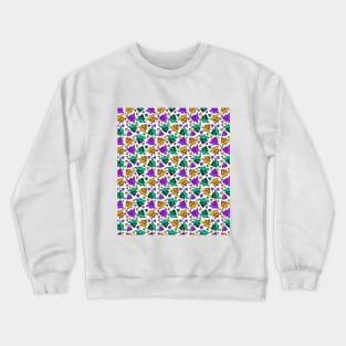 Coloring Christmas tree Crewneck Sweatshirt